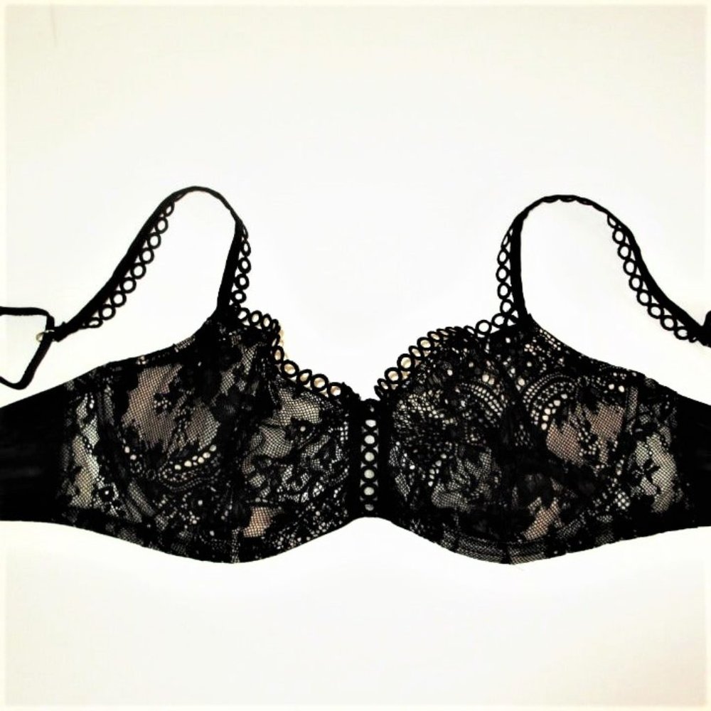 Victoria Secret Unlined Push Up Bra 34DD - Picture 6 of 7